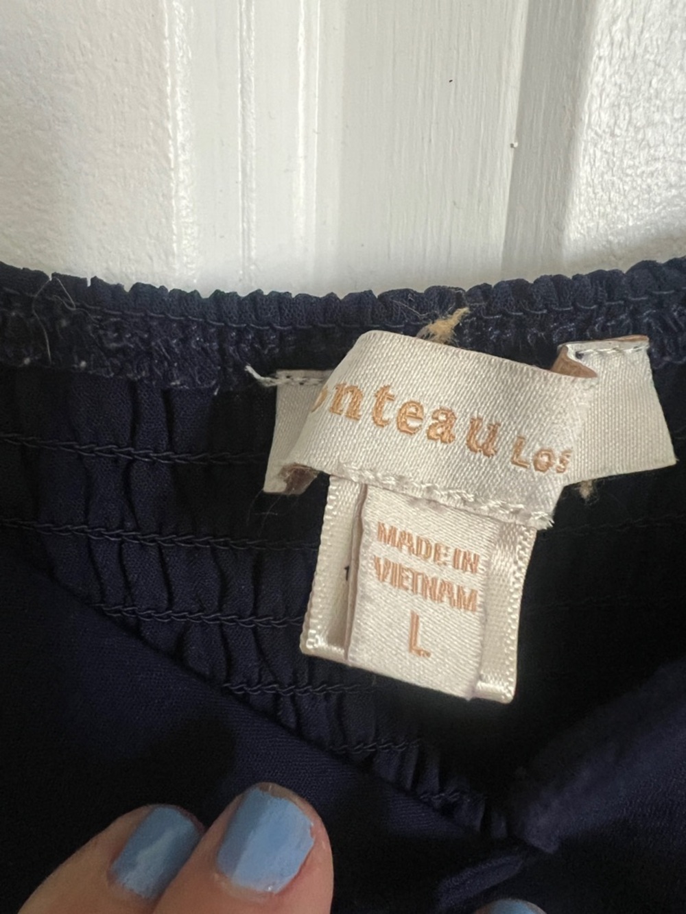 Navy Blue jump suit  - Size L